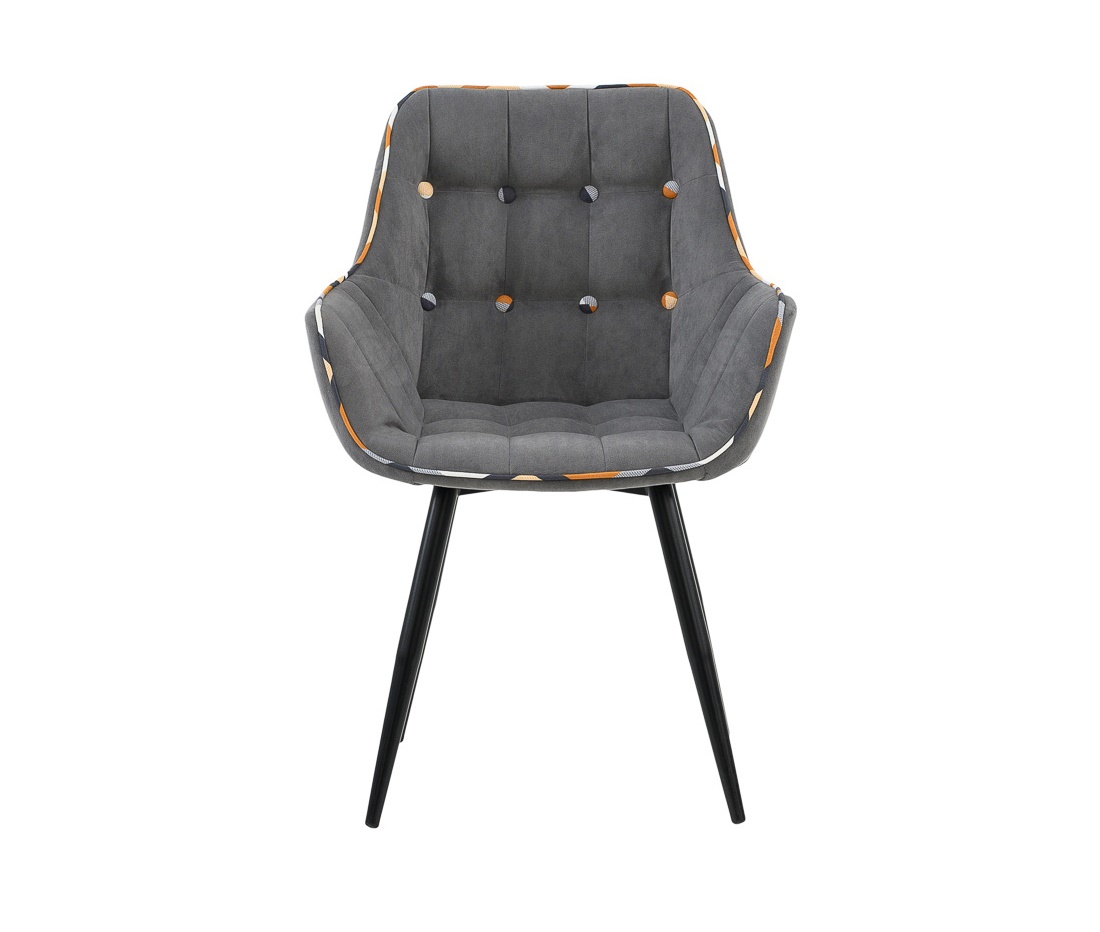 стул обеденный металлический b915 – пепельно серый Стул Белладжо Кант Конус