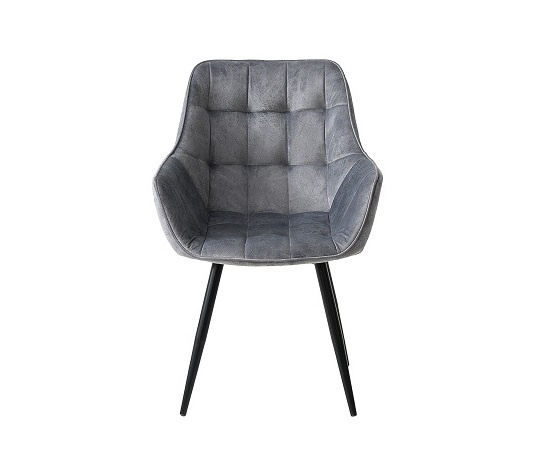 стул обеденный металлический b915 – пепельно серый Стул Белладжо Конус