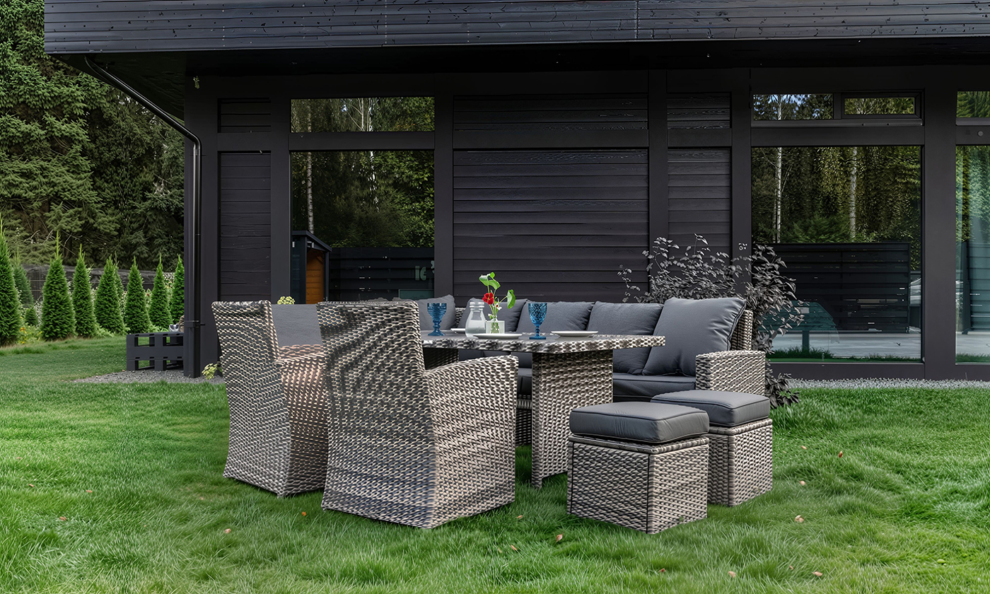 Угловой комплект ZORRO PLUS DOUBLE, серый