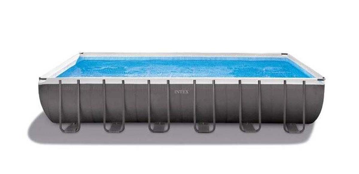 Каркасный бассейн Ultra XTR Frame Intex 732х366х132 см каркасный прямоугольный бассейн intex 300х200х75 см