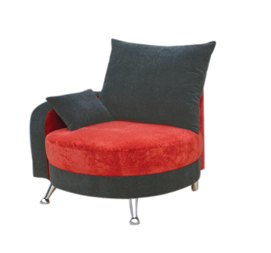 Кресло для отдыха Волна хром